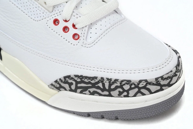 Rep TBK 3 White Cement Reimagined Jordan DN3707-100 Retro 0717